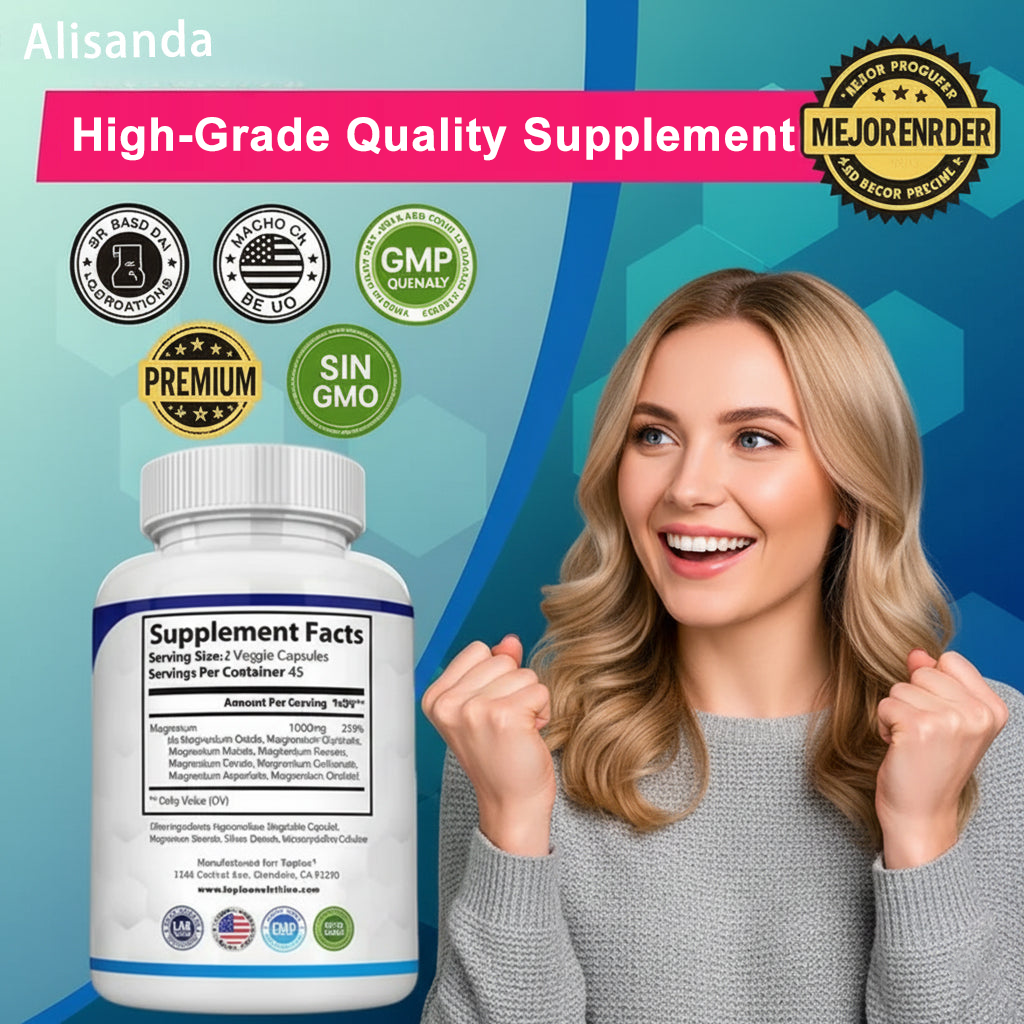 ⚡Alisanda™ 8-in-1 Magnesium Complex – 8 types of magnesium in a single capsule