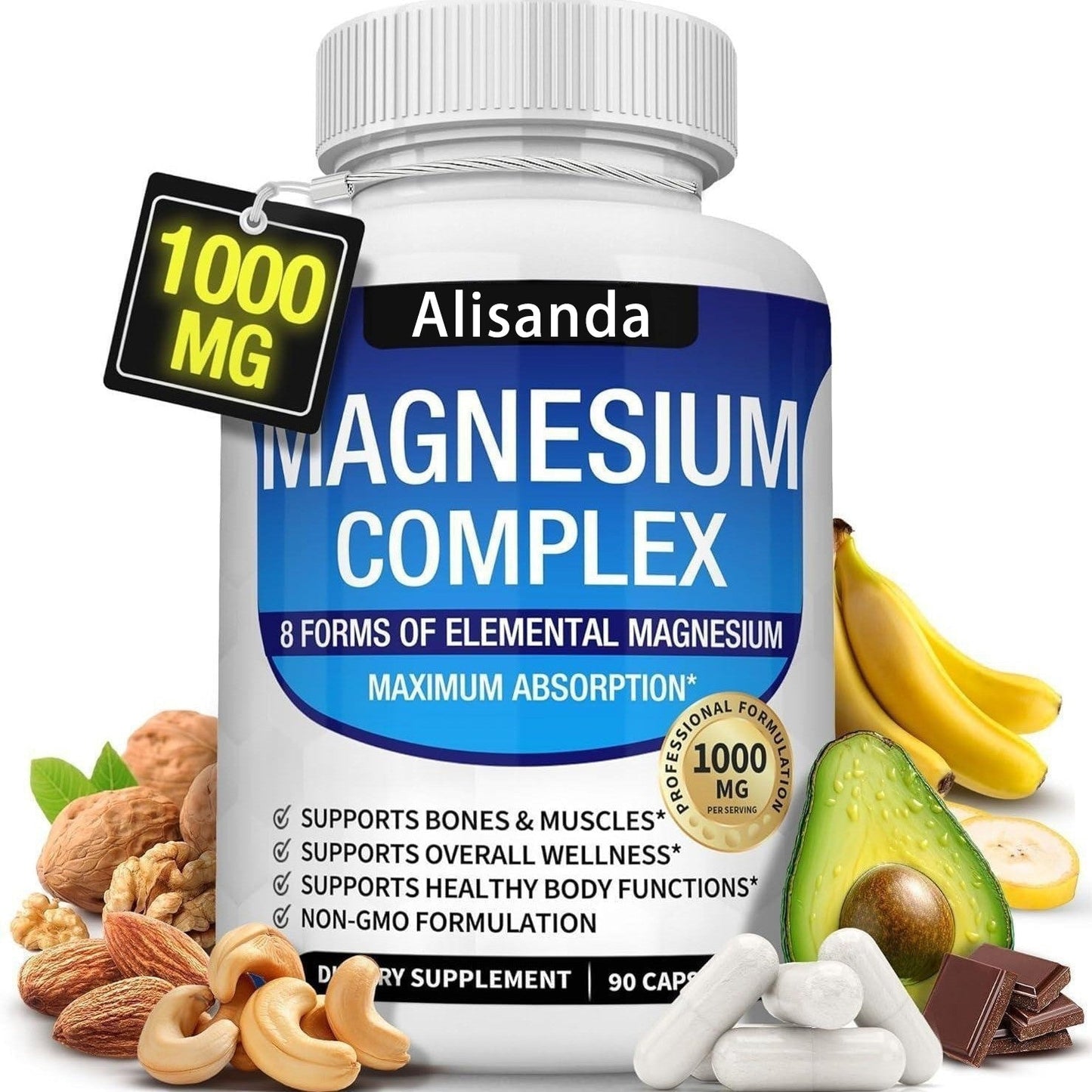 ⚡Alisanda™ 8-in-1 Magnesium Complex – 8 types of magnesium in a single capsule