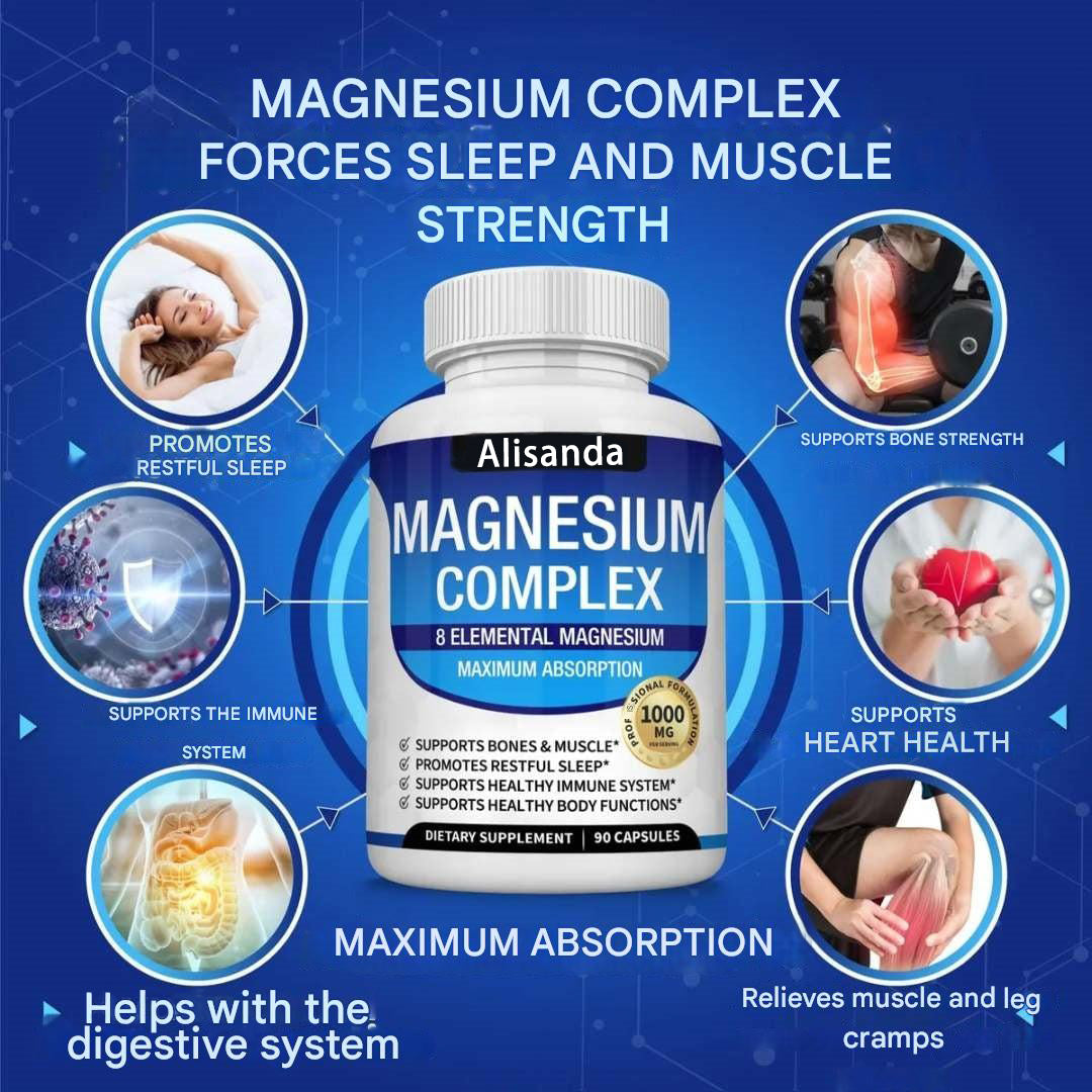⚡Alisanda™ 8-in-1 Magnesium Complex – 8 types of magnesium in a single capsule