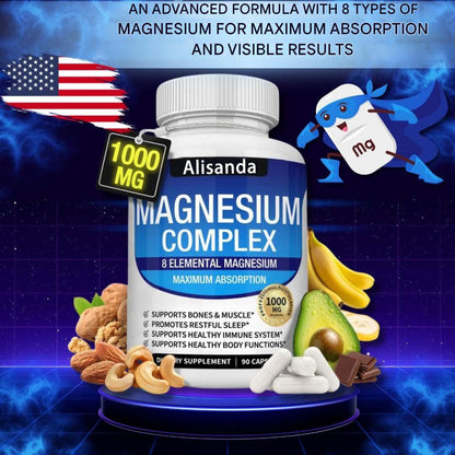 ⚡Alisanda™ 8-in-1 Magnesium Complex – 8 types of magnesium in a single capsule