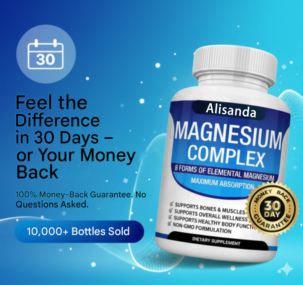 ⚡Alisanda™ 8-in-1 Magnesium Complex – 8 types of magnesium in a single capsule
