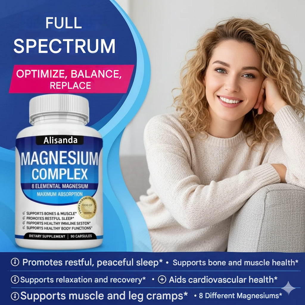 ⚡Alisanda™ 8-in-1 Magnesium Complex – 8 types of magnesium in a single capsule